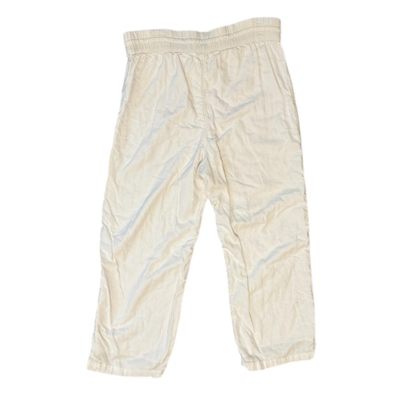 Abercrombie and Fitch White Linen Pant - Picture 2 of 3